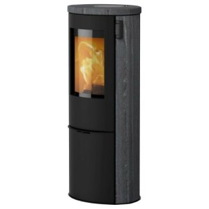 Kaminofen Lotus Liva 6 Indian Night 5 kW 3 Griffvarianten w&auml;hlbar
