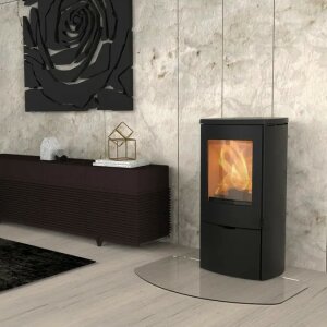 Kaminofen Lotus Mondo 30 Stahl 5,9 kW 3 Griffvarianten w&auml;hlbar