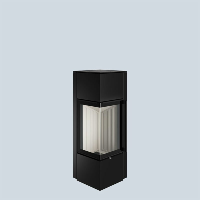 Spartherm Piko S Kaminofen – 5,9 kW Eckkamin mit L-Verglasung und