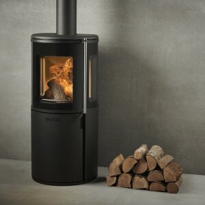 Kaminofen VARDE OVNE Nordic 9 AIR mit Seitenscheiben 6,2 kW