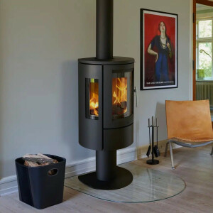 Kaminofen VARDE OVNE Nice Air mit Seitenscheiben 6,2 kW