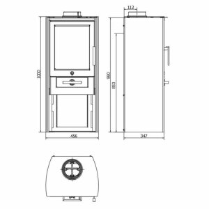 Kaminofen VARDE OVNE Als 5 kW
