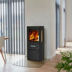 Kaminofen VARDE OVNE Bornholm mit Seitenscheiben 5,5 kW