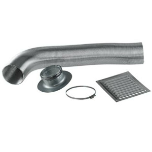 Verbrennungsluft-Kit f&uuml;r Varde Kamin&ouml;fen DN 80 mm