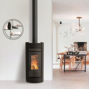 Kaminofen Thermorossi Moma Evo Wood 10 kW optional kanalisierbar