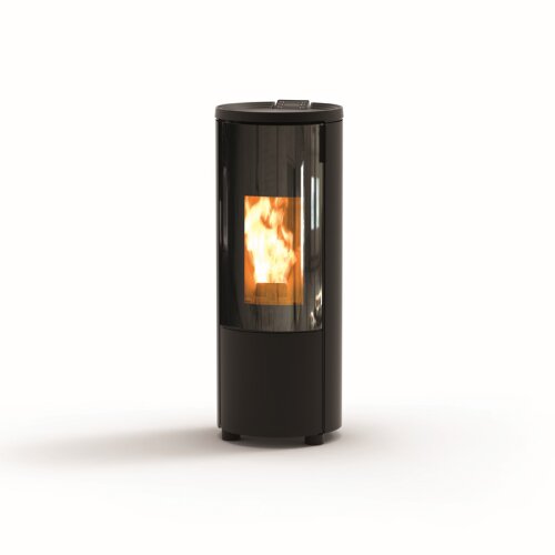 Pelletofen Thermorossi Pop 8 EVO 8,4 kW Glas Schwarz oder Wei&szlig;