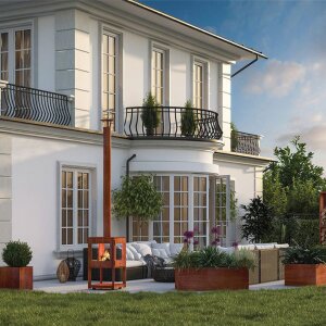 Outdoor Kamin HWAM Cubis