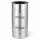 Doppelwandige Edelstahlschornstein Prüföffnung mit Deckel und Klemmband DW 113 - 300 mm