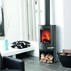 Kaminofen TermaTech TT20-Serie aus Stahl mit 5 kW