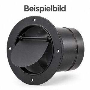 Verbrennungsluft Set für Wand mit Einzelklappe