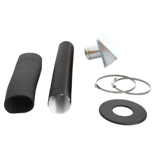 Verbrennungsluft Set für Wand Standard