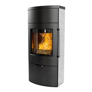 Kaminofen TermaTech TT80 mit Stahlverkleidung, 5,5 kW
