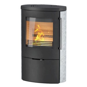 Kaminofen TermaTech TT80RL-Serie mit Stahl- oder...