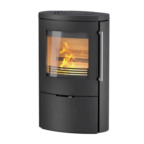 Kaminofen TermaTech TT80RL mit Stahlverkleidung und 5,5 kW