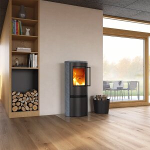 TermaTech Kaminofen TT21RH A-Flame Serie mit 5 kW - verschiedene Ausführungen