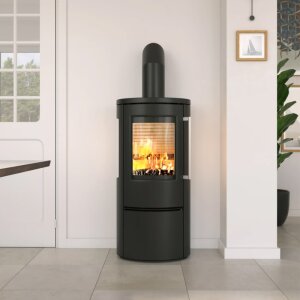 Kaminofen TermaTech TT23RG- A-Flame mit 3-seitiger Verglasung, 5,6 kW