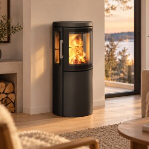 Kaminofen HWAM 2630 Serie mit dreiseitiger Verglasung – 4,5 kW, Modelle 2630c & 2630m