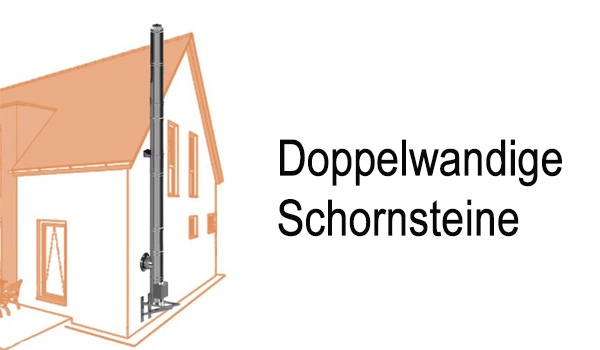 Doppelwandige Edelstahlschornsteine